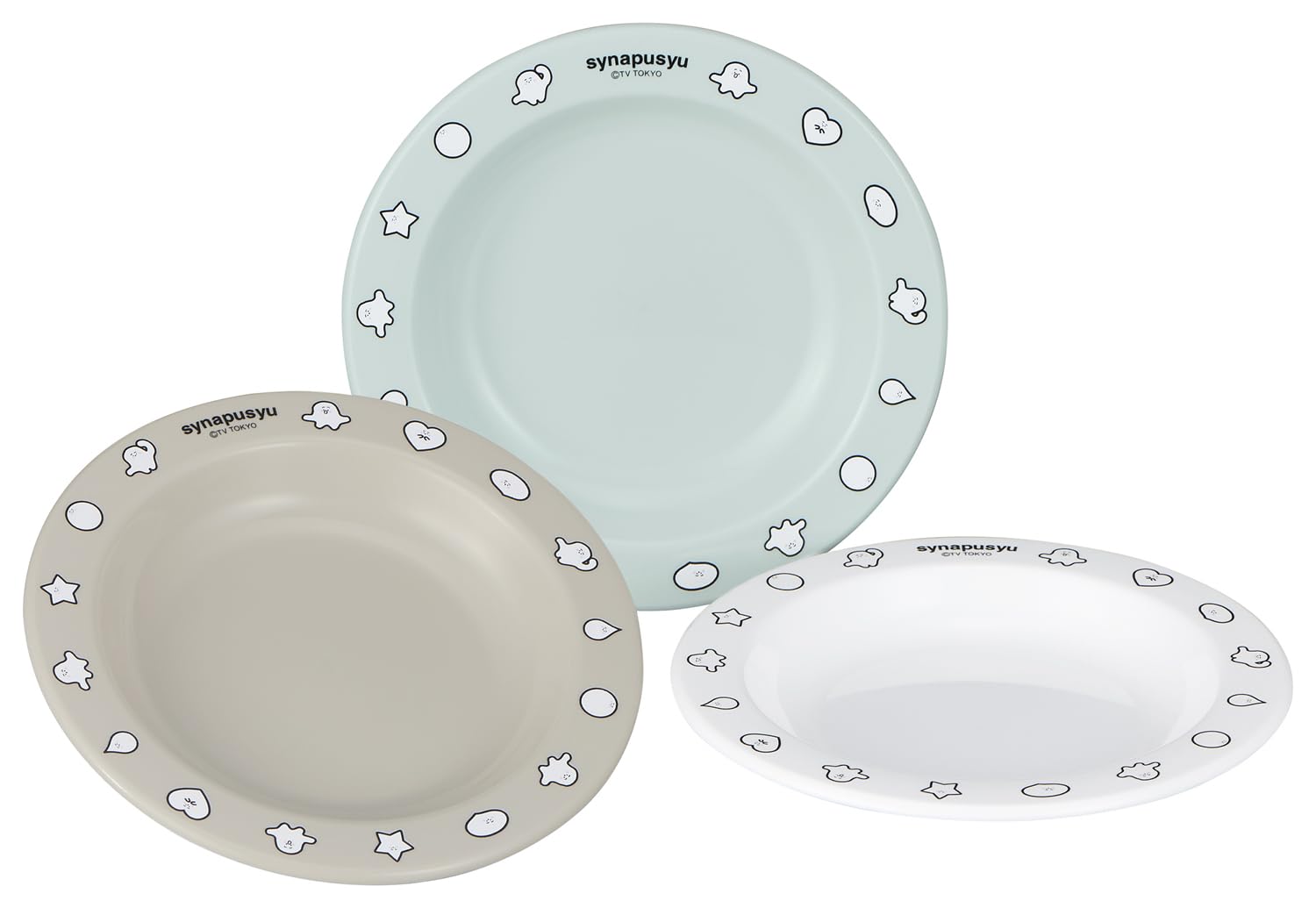 OSK Set of 3 Small Made in Diameter x Height Children s Plates, Shinapushu, Plates, Japan, PT-21, Green/Beige/White, 14.7cm 1.9cm
OSK Set of 3 Small Made in Diameter x Height Children s Plates, Shinapushu, Plates, Japan, PT-21, Green/Beige/White, 14.7cm 1.9cm