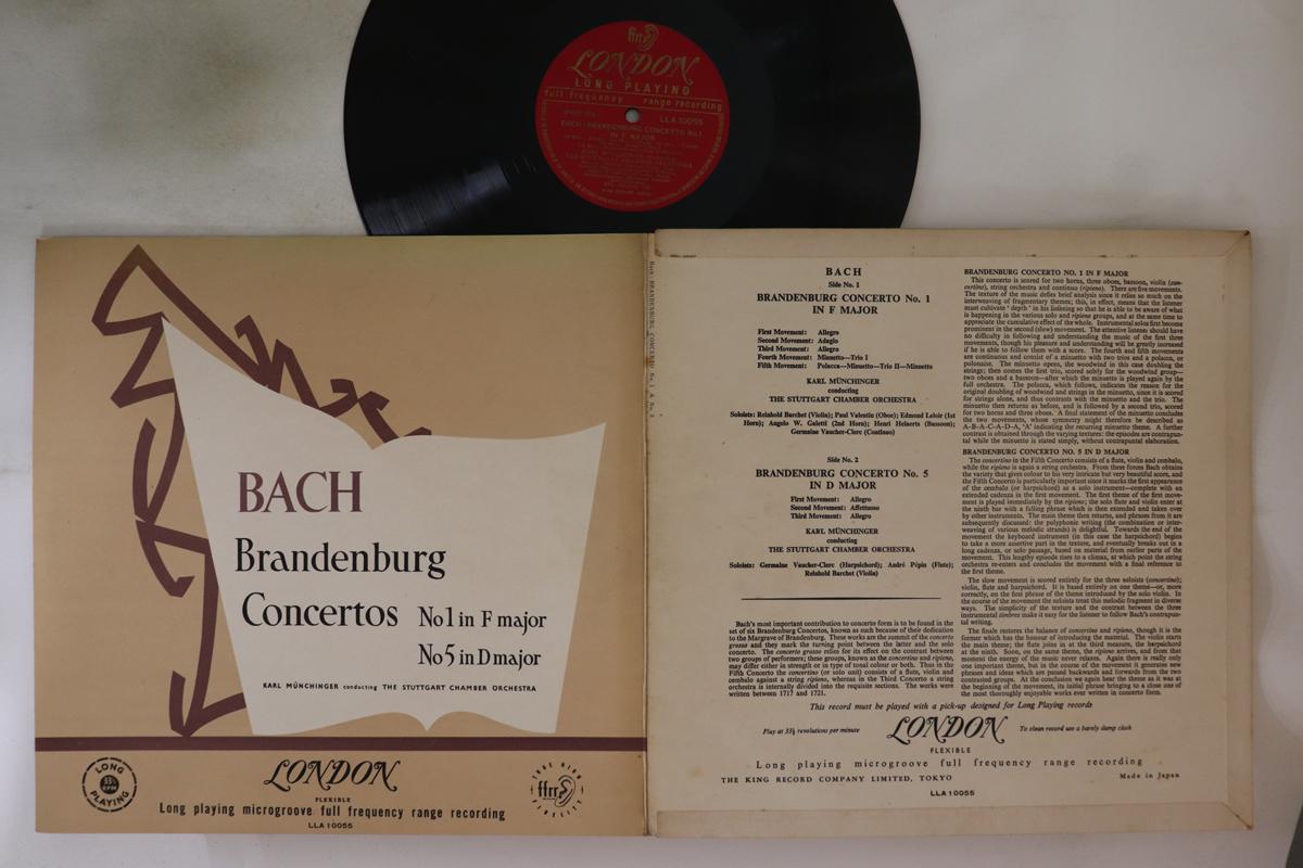 LP Record KARL MUNCHINGER, STUTTGART CHAMBER - Bach: Brandenburg Concertos LLA10055 LONDON Japan Classical Used
LP Record KARL MUNCHINGER, STUTTGART CHAMBER - Bach: Brandenburg Concertos LLA10055 LONDON Japan Classical Used