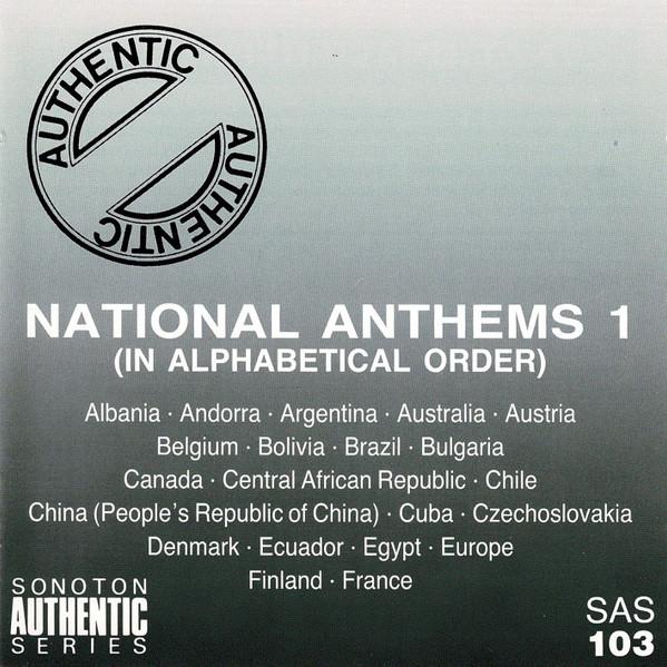 CD VARIOUS National Anthems In Alphabetical O SAS103 Sonoton 1990 Germany Military Used
CD VARIOUS National Anthems In Alphabetical O SAS103 Sonoton 1990 Germany Military Used