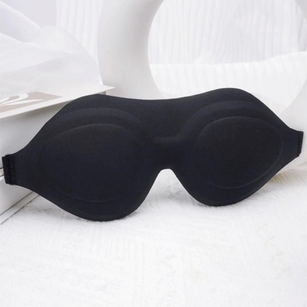 Adjustable Sleeping Mask Lightweight Light Blocking Mask Universal Eye Cover Travel чорний
Adjustable Sleeping Mask Lightweight Light Blocking Mask Universal Eye Cover Travel чорний