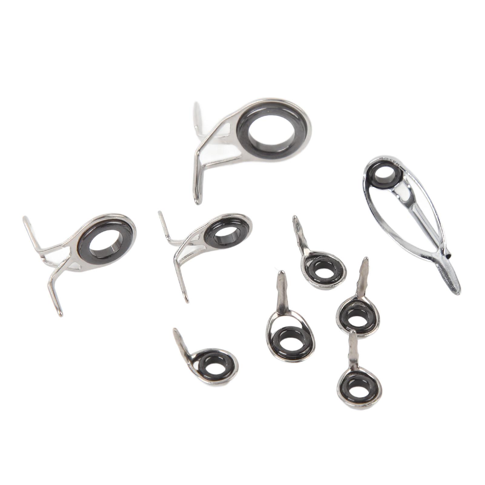 9 PCS Fishing Rod Tips Repair Kit Universal Ceramic Ring Fishing Pole Guides Eyelets Repair Kit for Fishing
9 PCS Fishing Rod Tips Repair Kit Universal Ceramic Ring Fishing Pole Guides Eyelets Repair Kit for Fishing