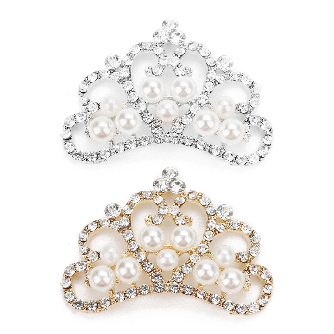 2Pcs Pearl Rhinestone Applique Patches Multi-shape Jewelry Alloy Beads for Clothes Decorate DIY Crafts Hair Clip Button Ornament gold
2Pcs Pearl Rhinestone Applique Patches Multi-shape Jewelry Alloy Beads for Clothes Decorate DIY Crafts Hair Clip Button Ornament gold
