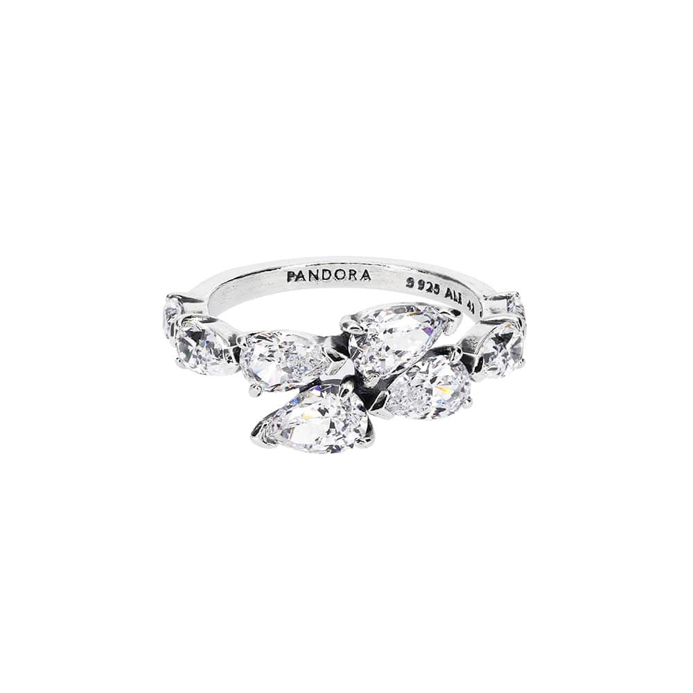 Pandora 193004c01 Timeless Sparkling Overlapping Band Silver Ring 193004C01-50
Pandora 193004c01 Timeless Sparkling Overlapping Band Silver Ring 193004C01-50