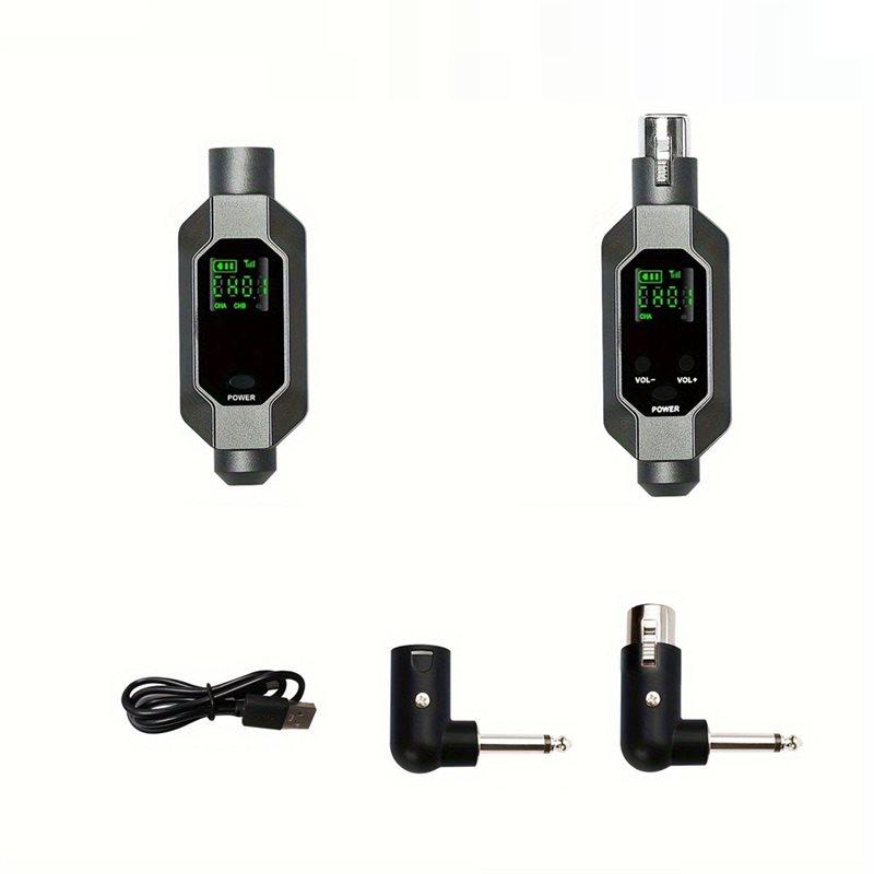 ABNR XLR Transmitter And Receiver Wireless Microphone Converter Wireless System For Dynamic Microphones B
ABNR XLR Transmitter And Receiver Wireless Microphone Converter Wireless System For Dynamic Microphones B