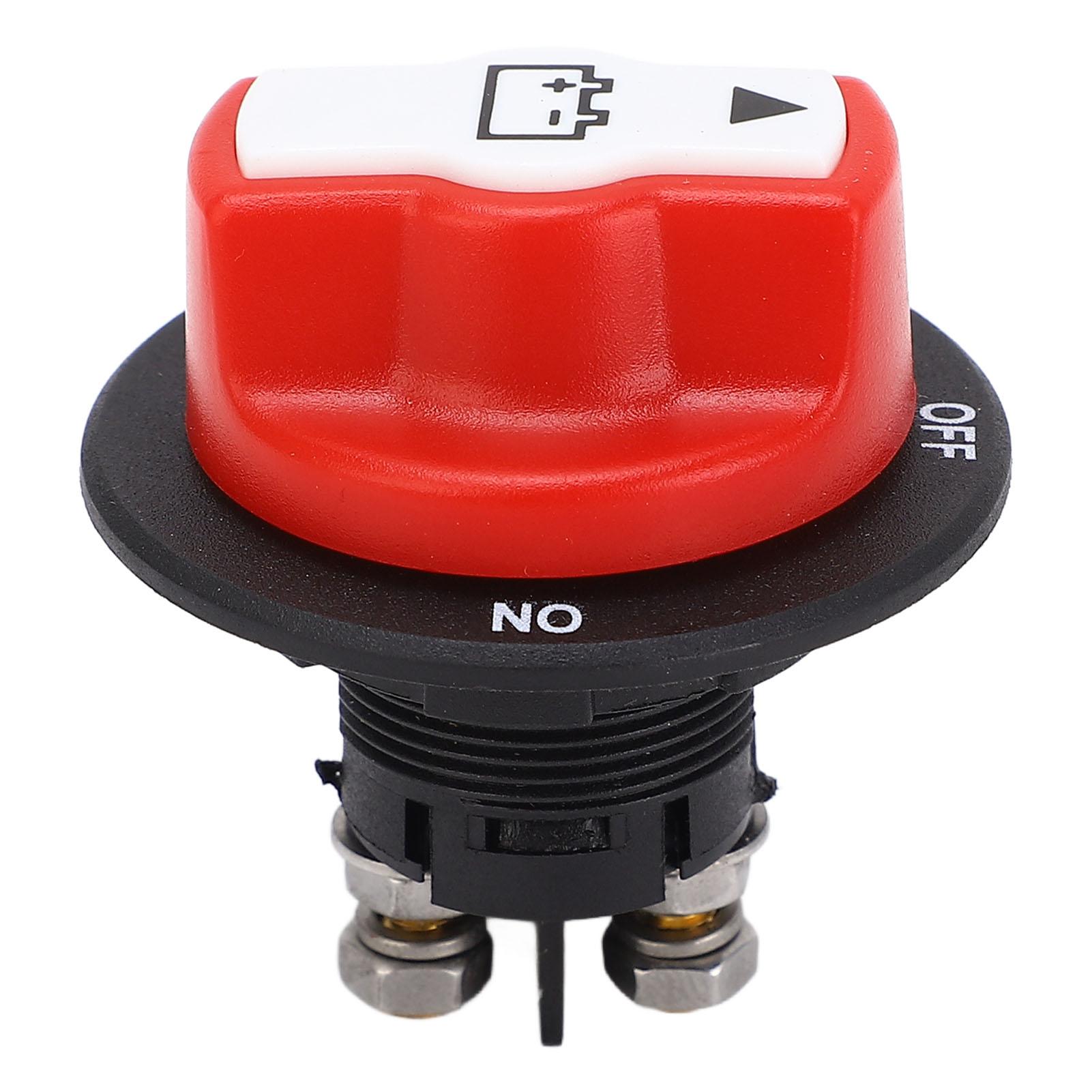 Battery Disconnect Switch 50A On Off Positions Battery Power Cut Master Switch for Car Boat RV ATV
Battery Disconnect Switch 50A On Off Positions Battery Power Cut Master Switch for Car Boat RV ATV