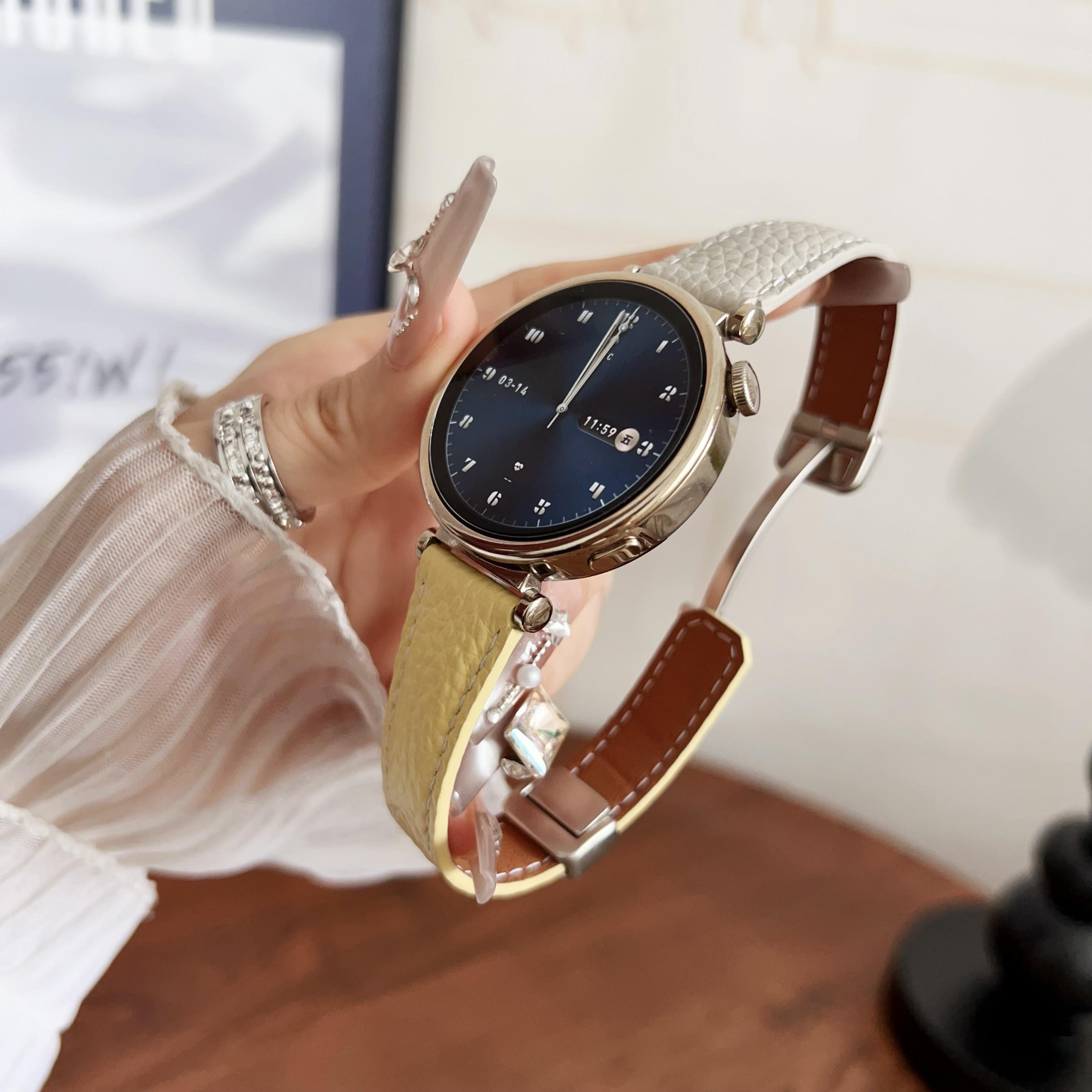 For Huawei Watch GT 5 41mm Genuine Cow Leather Watch Band 18mm Replace Strap with Magnetic Clasp Tan
For Huawei Watch GT 5 41mm Genuine Cow Leather Watch Band 18mm Replace Strap with Magnetic Clasp Tan