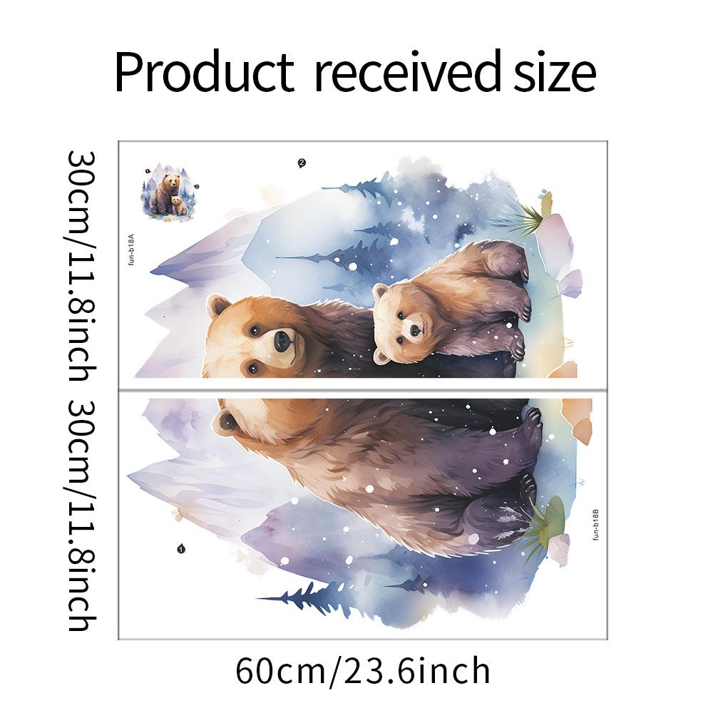 Мультфильм Медведь Детская Спальня Гостиная Крыльцо Домашнее Украшение Наклейка На Стену 30*60CM*2PCS/fun-b18
Мультфильм Медведь Детская Спальня Гостиная Крыльцо Домашнее Украшение Наклейка На Стену 30*60CM*2PCS/fun-b18