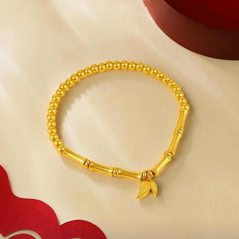 14-каратное золото, настоящее золото, счастливый бамбук, Золотая бусина для женщин, невесты, свадьбы, помолвки, изысканные ювелирные изделия, подарки, никогда не выцветают, браслет 14 К
14-каратное золото, настоящее золото, счастливый бамбук, Золотая бусина для женщин, невесты, свадьбы, помолвки, изысканные ювелирные изделия, подарки, никогда не выцветают, браслет 14 К