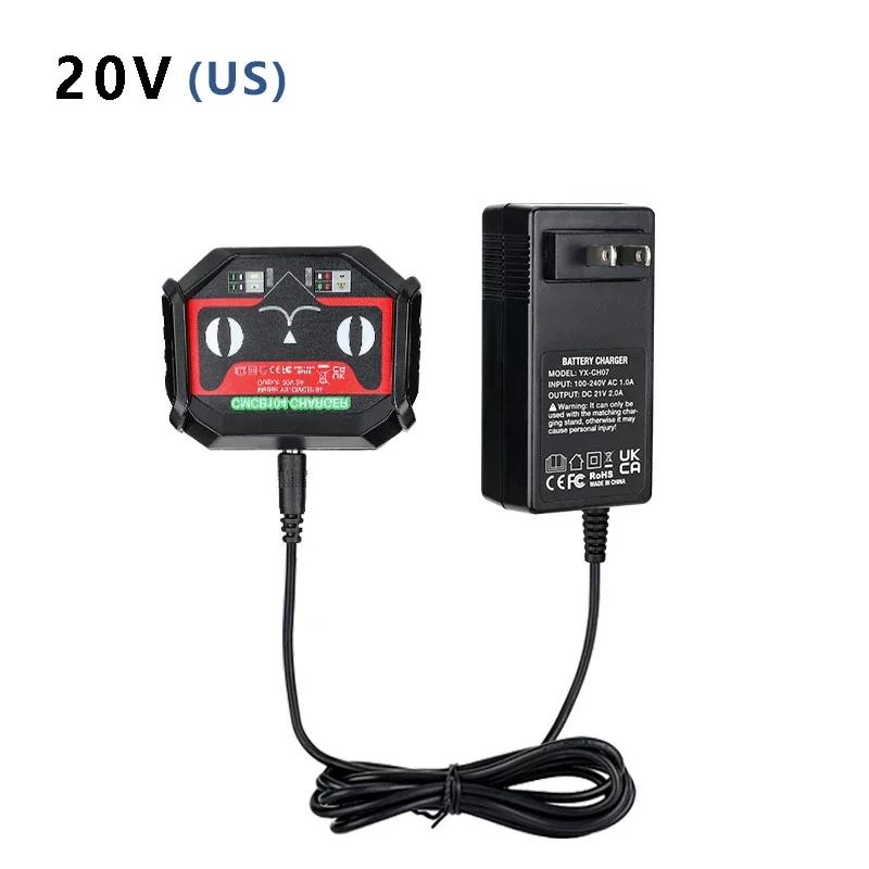 2A Mini Charger For Craftsman 20V Li-ion Battery With Indicator Light US/EU Plug Available Replacement Charger
2A Mini Charger For Craftsman 20V Li-ion Battery With Indicator Light US/EU Plug Available Replacement Charger