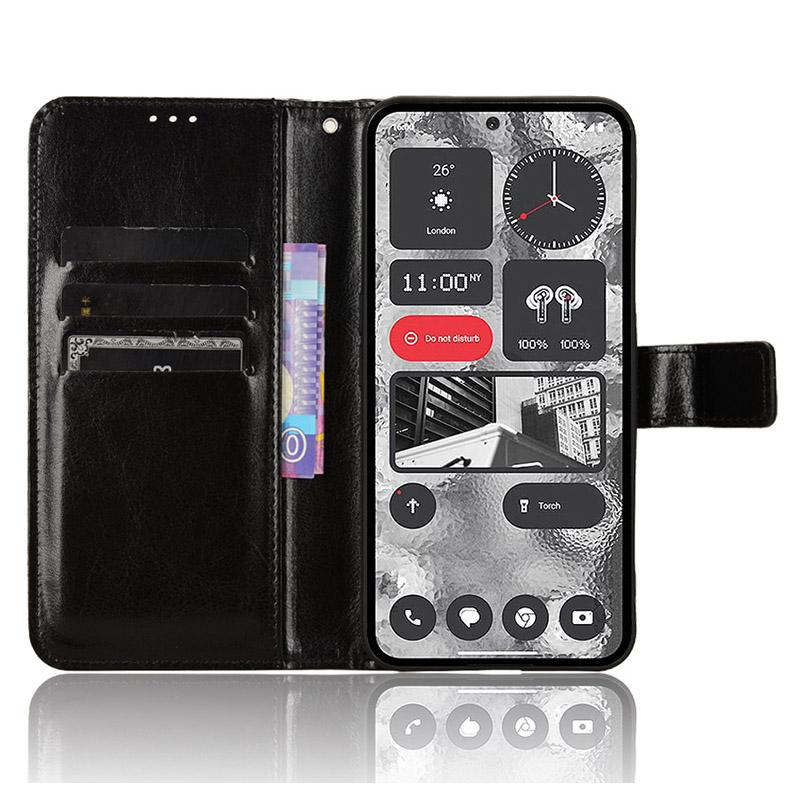 Crazy Horse Texture Wallet Phone Case for Nothing Phone (2),PU Leather Stand Phone Cover Black
Crazy Horse Texture Wallet Phone Case for Nothing Phone (2),PU Leather Stand Phone Cover Black