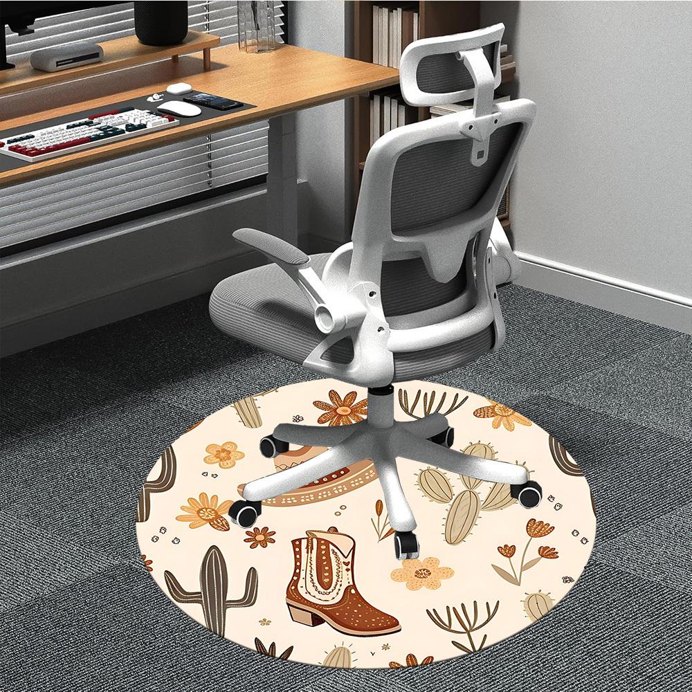 1pc Cowboy Boots Chair Carpet for Office, Non-slip, Soft and Durable Office Rug, Perfect for Office yy251226050 80cm by 80cm
1pc Cowboy Boots Chair Carpet for Office, Non-slip, Soft and Durable Office Rug, Perfect for Office yy251226050 80cm by 80cm