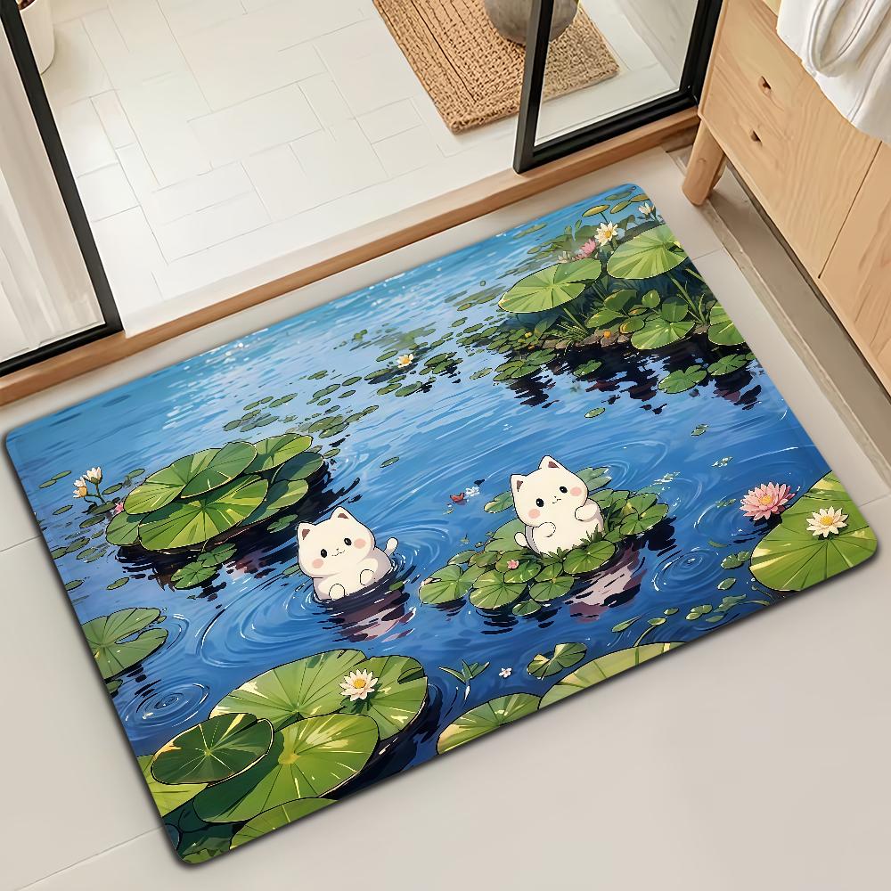 Kawaii Cute Cartoon Door Mat Bath Microfiber Decorative Versatile Flannel Floor Mat Quick Dry Absorbent Non-slip Sole 40cm x 60cm
Kawaii Cute Cartoon Door Mat Bath Microfiber Decorative Versatile Flannel Floor Mat Quick Dry Absorbent Non-slip Sole 40cm x 60cm