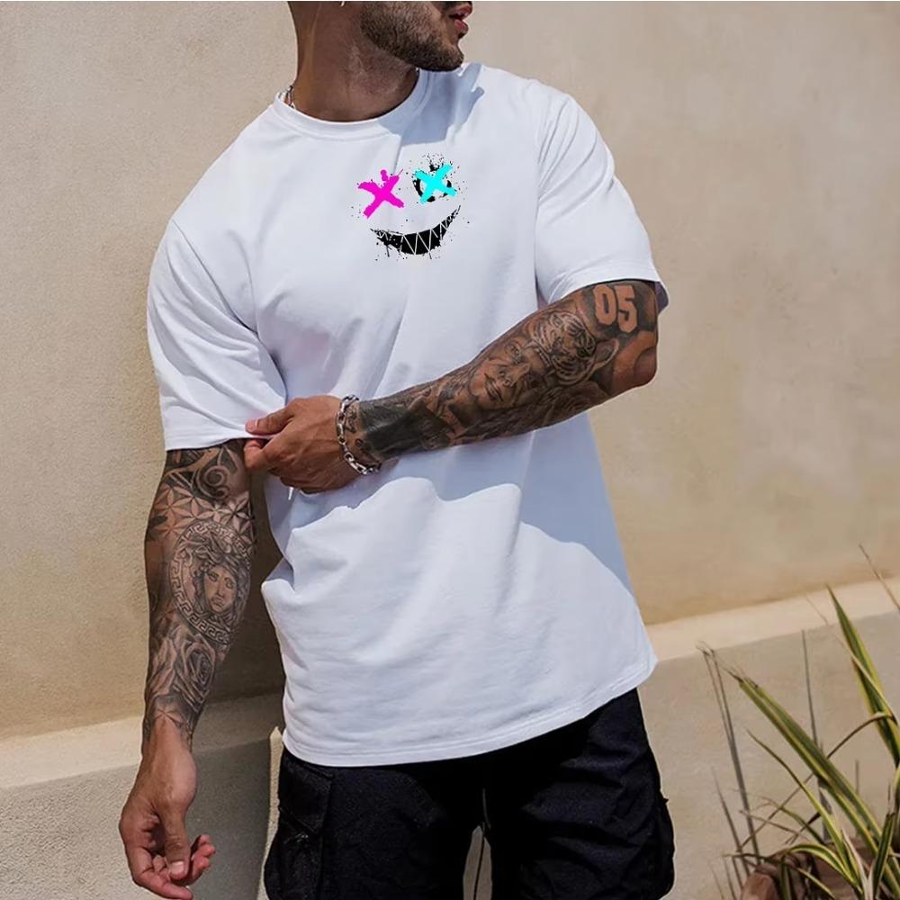 Новая мужская летняя 3D-рубашка из быстросохнущего материала с принтом, повседневная, с коротким рукавом, свободного кроя, мужская, модная, влагоотводящая XXXXXL белый
Новая мужская летняя 3D-рубашка из быстросохнущего материала с принтом, повседневная, с коротким рукавом, свободного кроя, мужская, модная, влагоотводящая XXXXXL белый