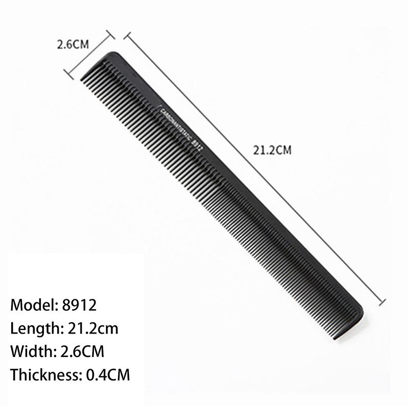 Black Professional Hair Cutting Comb Anti-Static Flat Head Cutter Comb Finetooth Haircut Brush Salon Tools Barber Hair Accessor 9
Black Professional Hair Cutting Comb Anti-Static Flat Head Cutter Comb Finetooth Haircut Brush Salon Tools Barber Hair Accessor 9