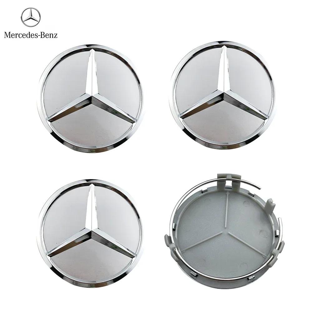 4pcs/set 75mm Car Wheel Center Hub Caps Cover for Mercedes Benz B/C/E/S Class A Class C200L GLC GLK CLA W126 Auto Accessories срібний
4pcs/set 75mm Car Wheel Center Hub Caps Cover for Mercedes Benz B/C/E/S Class A Class C200L GLC GLK CLA W126 Auto Accessories срібний