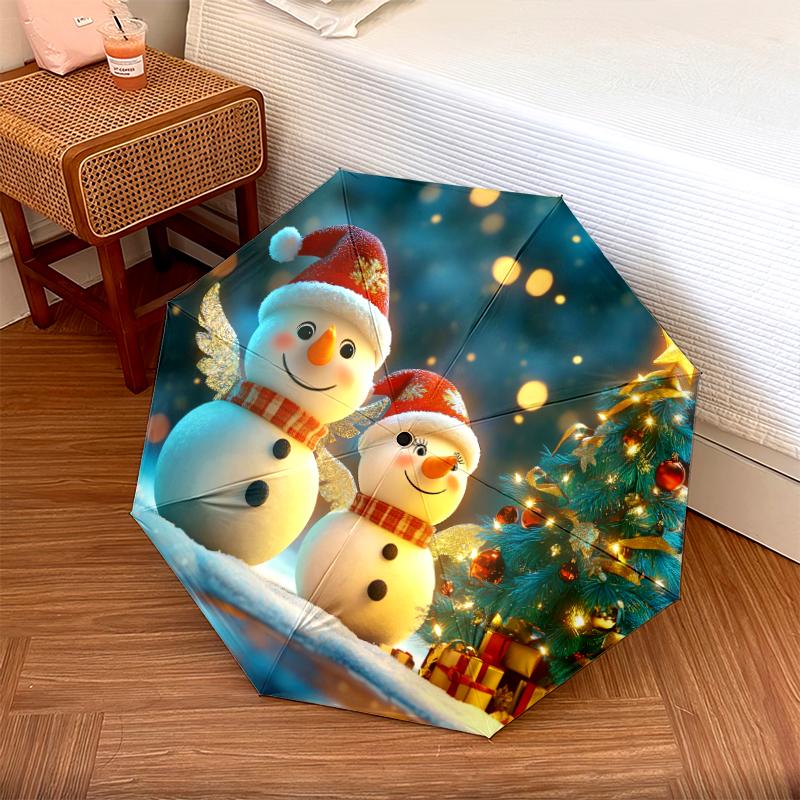 1 PC Automatic Folding Umbrella - Christmas Pattern, Portable & Foldable Design with 8 Ribs, Christmas Birthday Gifts
1 PC Automatic Folding Umbrella - Christmas Pattern, Portable & Foldable Design with 8 Ribs, Christmas Birthday Gifts