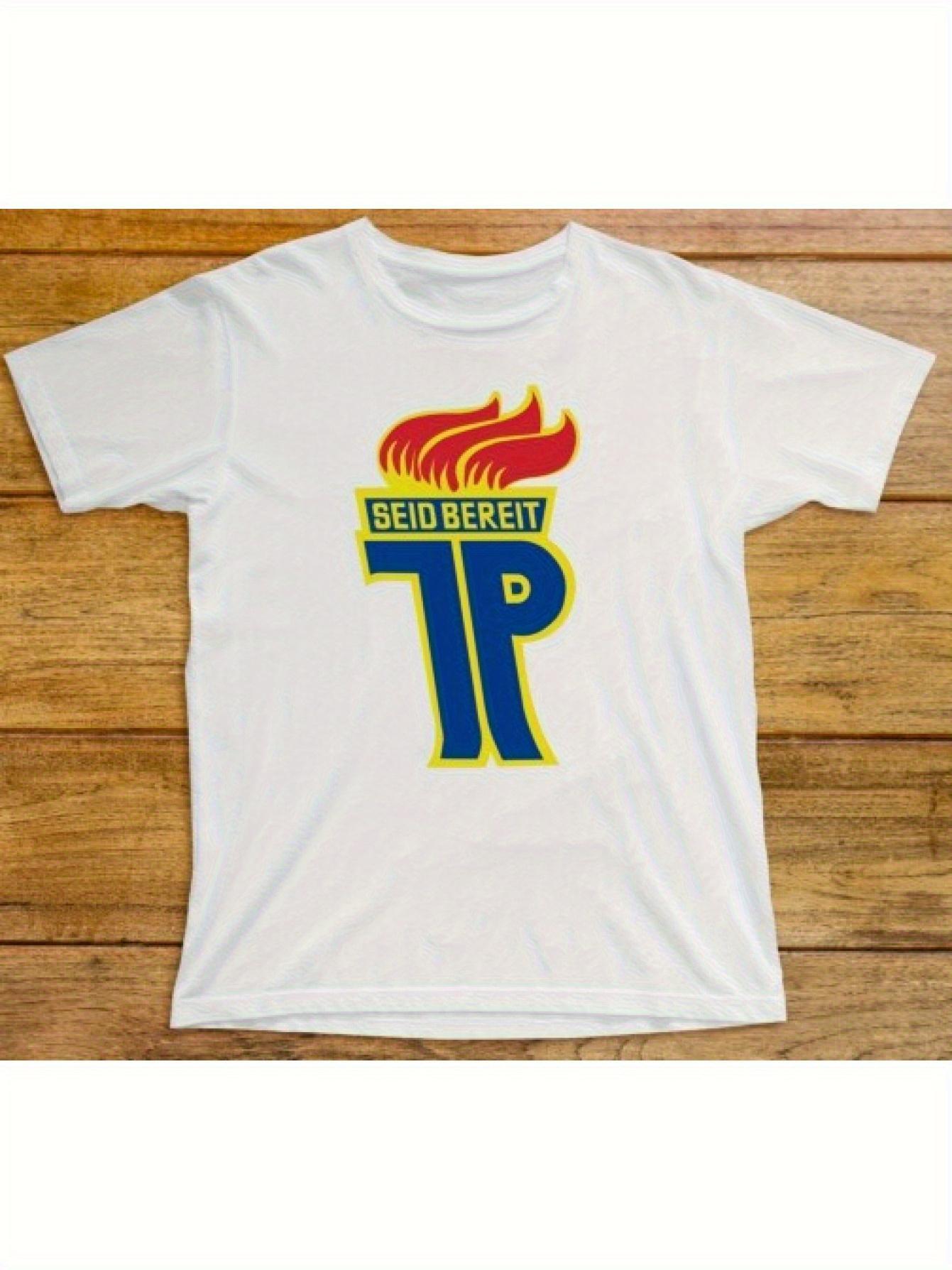 Men S Vintage East German And Soviet Young Pioneers Graphic T-Shirt - Featuring The Bold SEID BEREIT And 1P Designs with Flame Patterns XL
Men S Vintage East German And Soviet Young Pioneers Graphic T-Shirt - Featuring The Bold SEID BEREIT And 1P Designs with Flame Patterns XL