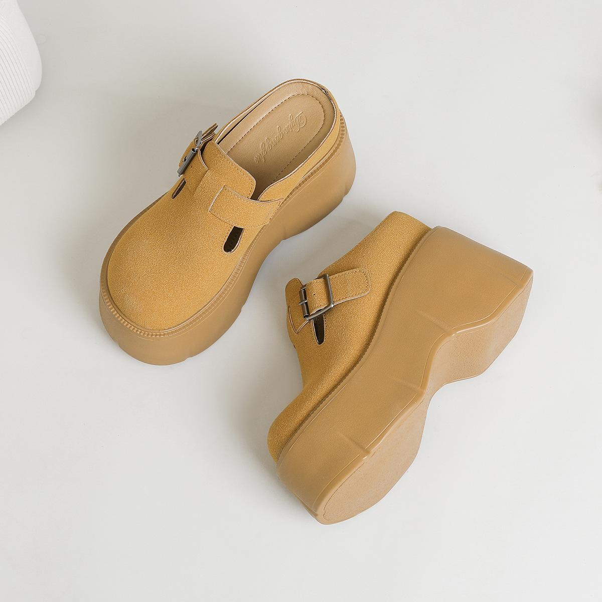 Design sense women s spring new bag head slippers retro niche casual versatile single shoes platform 38 абрикосовий
Design sense women s spring new bag head slippers retro niche casual versatile single shoes platform 38 абрикосовий