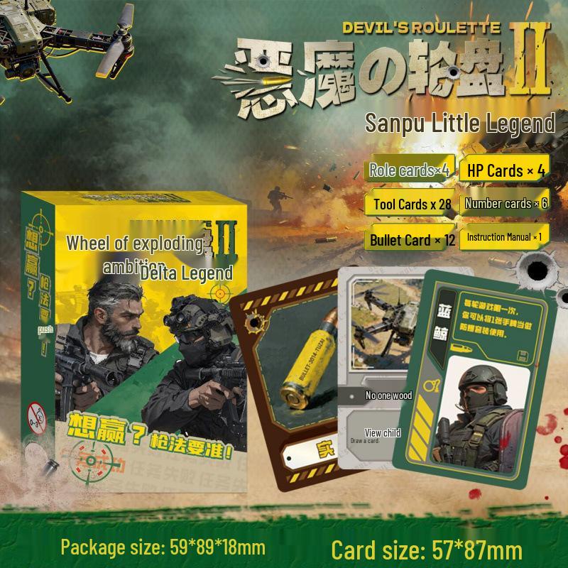 Devil s Roulette Delta: Interactive Team Battle Board & Card Game
Devil s Roulette Delta: Interactive Team Battle Board & Card Game