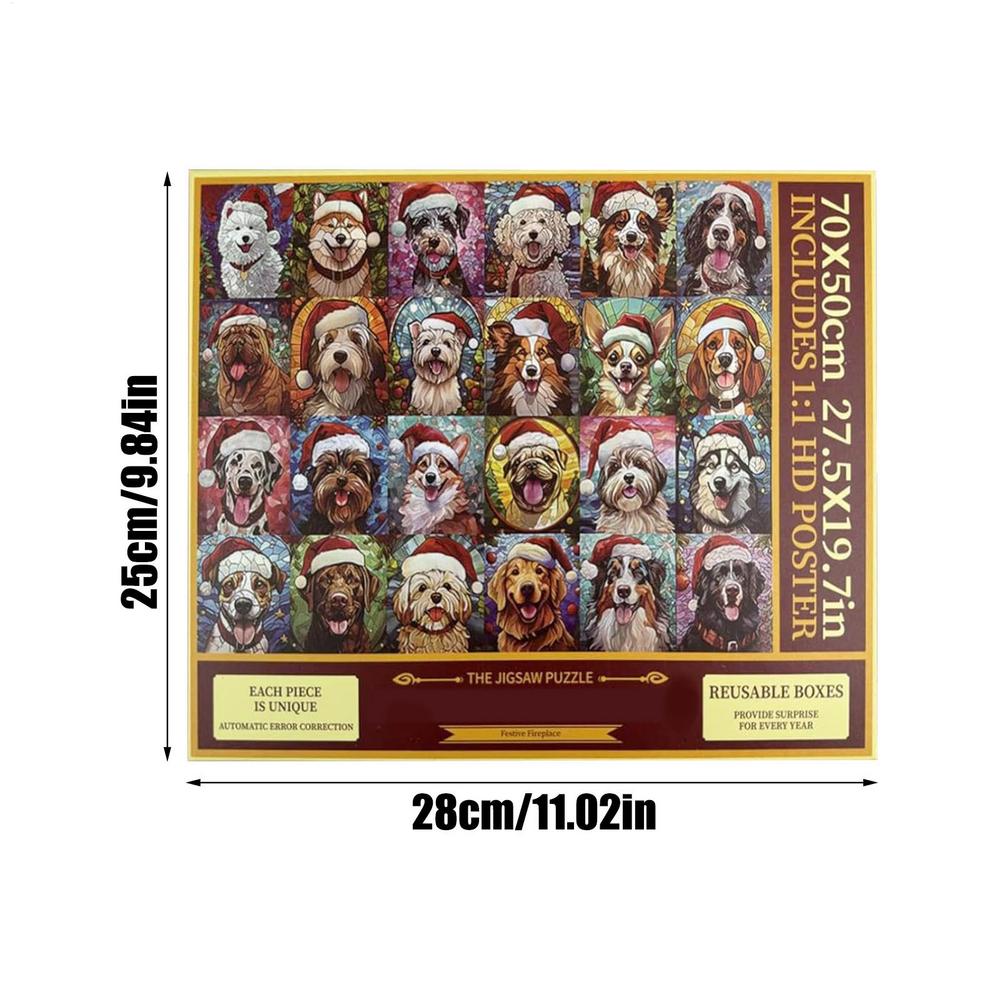 2025 Puzzle Advent Calendar 1000 Pieces Pet Theme Jigsaw Puzzle Christmas Countdown Calendar for Kids Adults Holiday Gifts A
2025 Puzzle Advent Calendar 1000 Pieces Pet Theme Jigsaw Puzzle Christmas Countdown Calendar for Kids Adults Holiday Gifts A