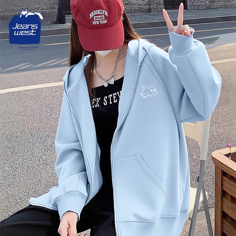 Женский кардиган-куртка с капюшоном Jeanswest Club с бегущим котом XL
Женский кардиган-куртка с капюшоном Jeanswest Club с бегущим котом XL