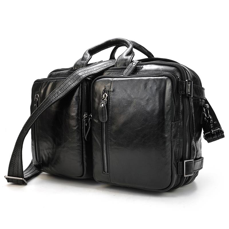 Formal Brand Desinger Black Leather Briefcase Shoulder Bag For Laptop Notebook Bag Genuine Leather Tote Bag Bagpack 3 In 1
Formal Brand Desinger Black Leather Briefcase Shoulder Bag For Laptop Notebook Bag Genuine Leather Tote Bag Bagpack 3 In 1