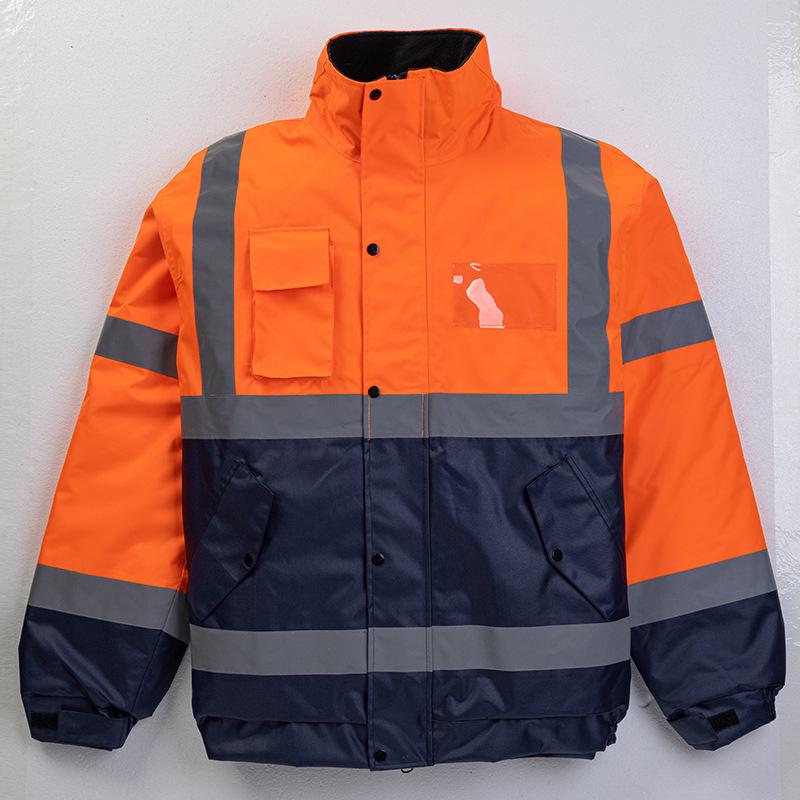 Reflective Cotton-Padded Winter Raincoat and Traffic Safety Suit XXXL
Reflective Cotton-Padded Winter Raincoat and Traffic Safety Suit XXXL