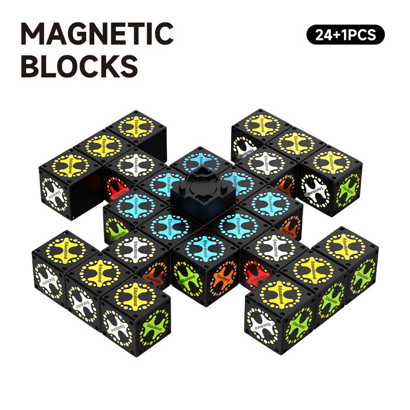 Decompression Gyro Magnetic Cube, Fidget Desk Toy, Stress Relief, Portable Brain Game for Adults & Kids
Decompression Gyro Magnetic Cube, Fidget Desk Toy, Stress Relief, Portable Brain Game for Adults & Kids
