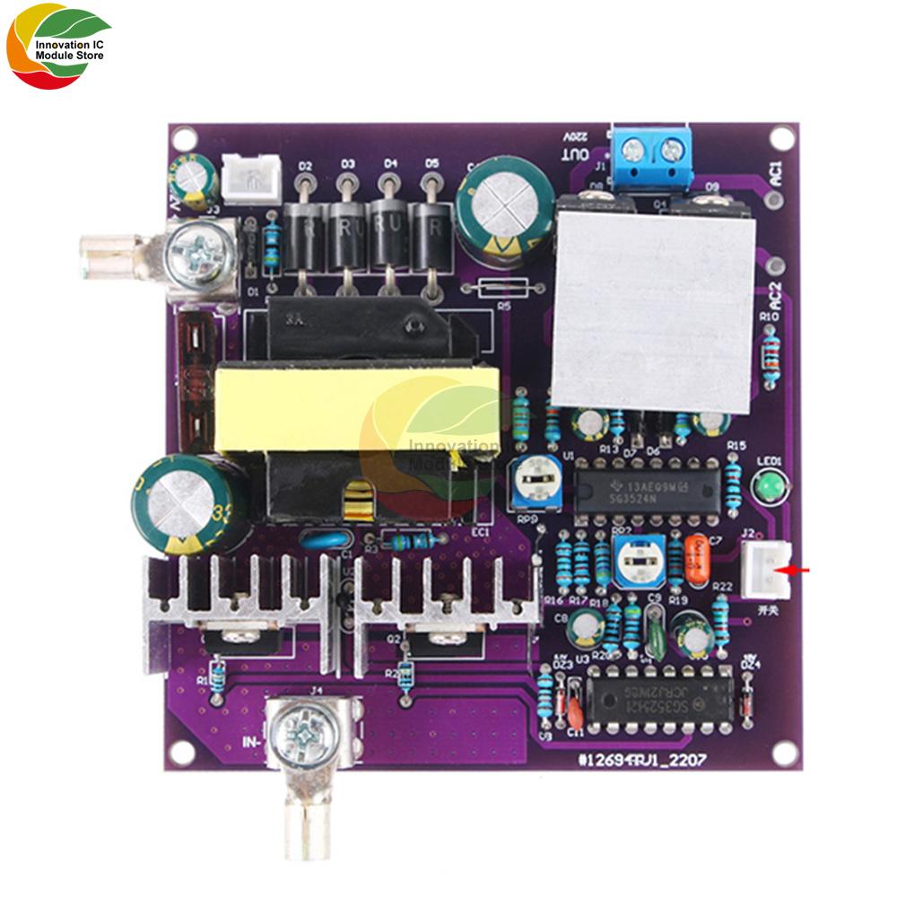 Power Inverter 12v 50HZ to AC220v Low Frequency Inverter Transformer Variable Frequency Transformer Drive Circuit Board фіолетовий
Power Inverter 12v 50HZ to AC220v Low Frequency Inverter Transformer Variable Frequency Transformer Drive Circuit Board фіолетовий