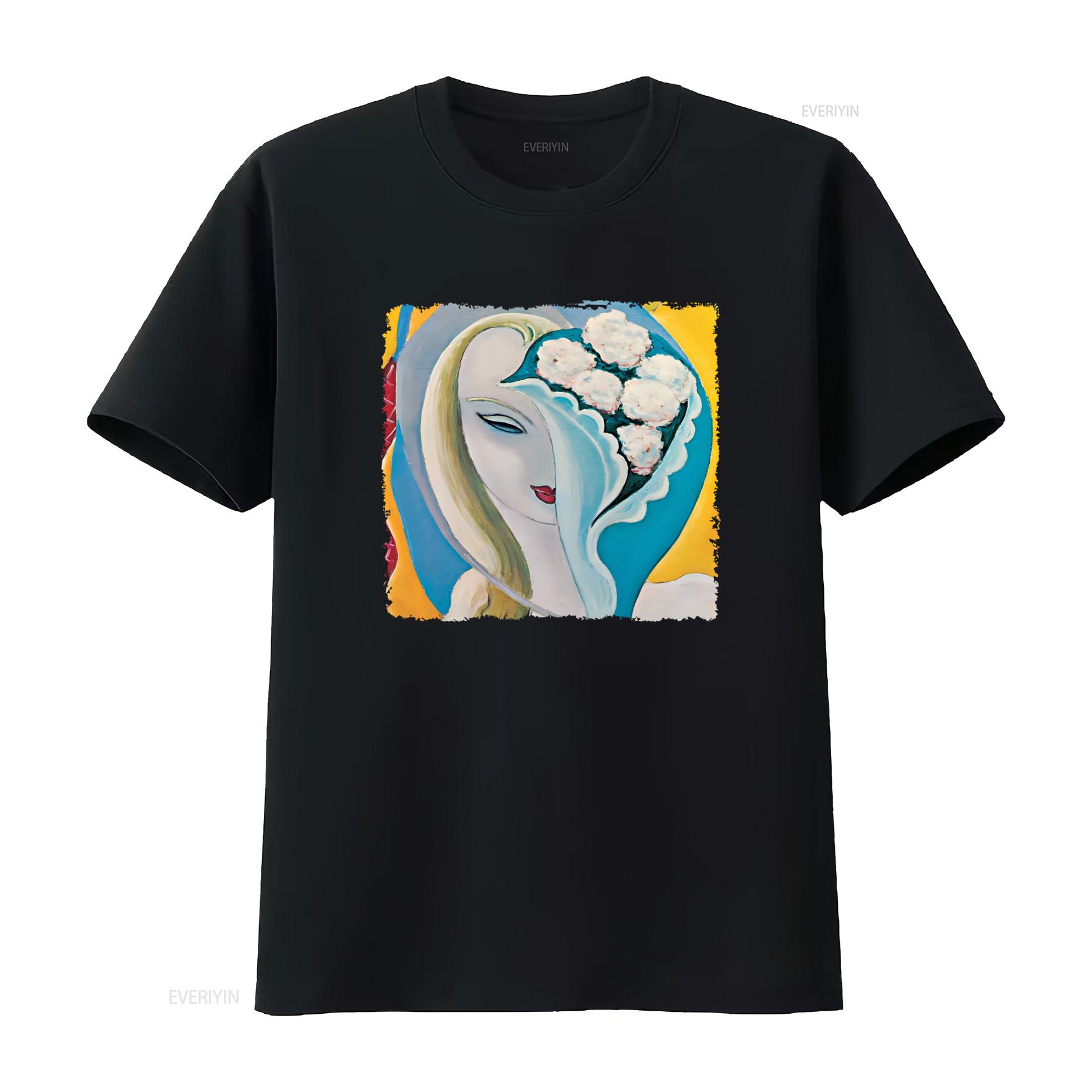Cotton T shirt Layla and Other Assorted Love Songs Derek The Dominos Artistic Woman with Flowers Design vintage Washed Unisex 4XL
Cotton T shirt Layla and Other Assorted Love Songs Derek The Dominos Artistic Woman with Flowers Design vintage Washed Unisex 4XL