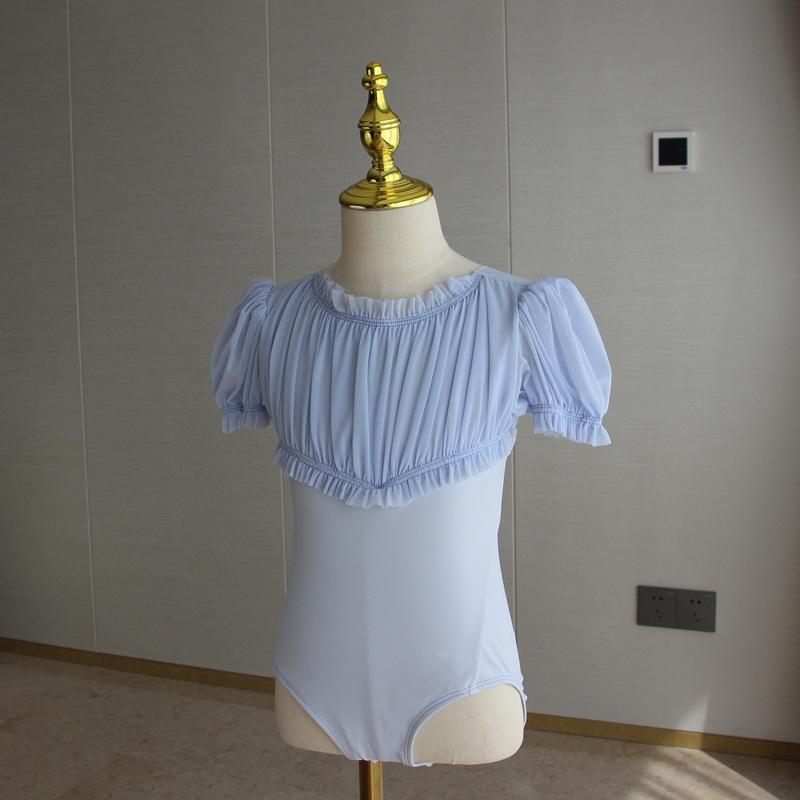 Dancewear top pink blue puff sleeve dance costumes girl Leotard Dance wear tutu ballet skirt dance accessories stage costume 180 синій
Dancewear top pink blue puff sleeve dance costumes girl Leotard Dance wear tutu ballet skirt dance accessories stage costume 180 синій
