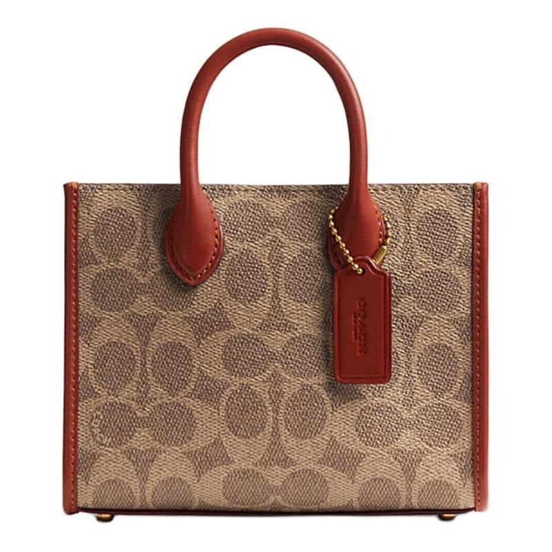 COACH handbag Ace 17 Classic Presbyopia Logo Tote Bag Tote Bag Shopping Bag Shoulder Crossbody Bag Coated Canvas and Refined Calfskin Small Women s коричневий
COACH handbag Ace 17 Classic Presbyopia Logo Tote Bag Tote Bag Shopping Bag Shoulder Crossbody Bag Coated Canvas and Refined Calfskin Small Women s коричневий