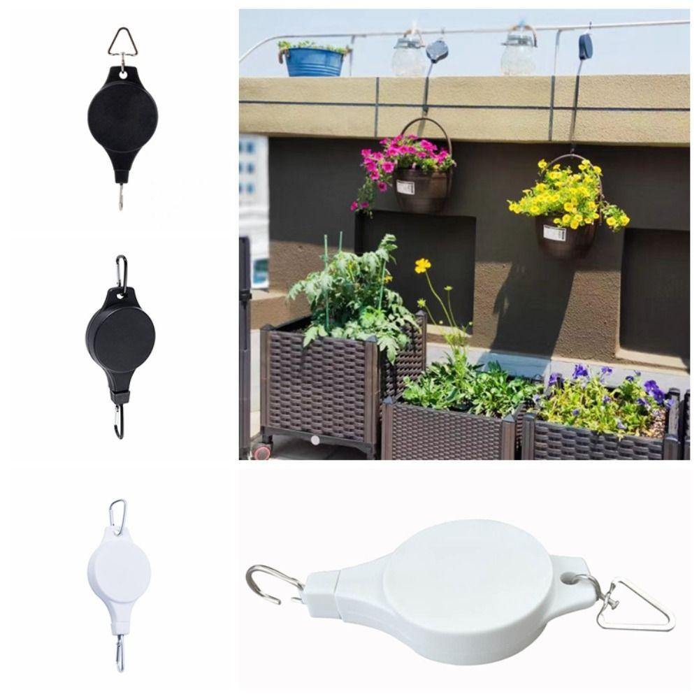 Pulley Flower Basket Lifting Hooks Retractable Potted Hanger Creative Pulley Hanging Hook Lawn
Pulley Flower Basket Lifting Hooks Retractable Potted Hanger Creative Pulley Hanging Hook Lawn
