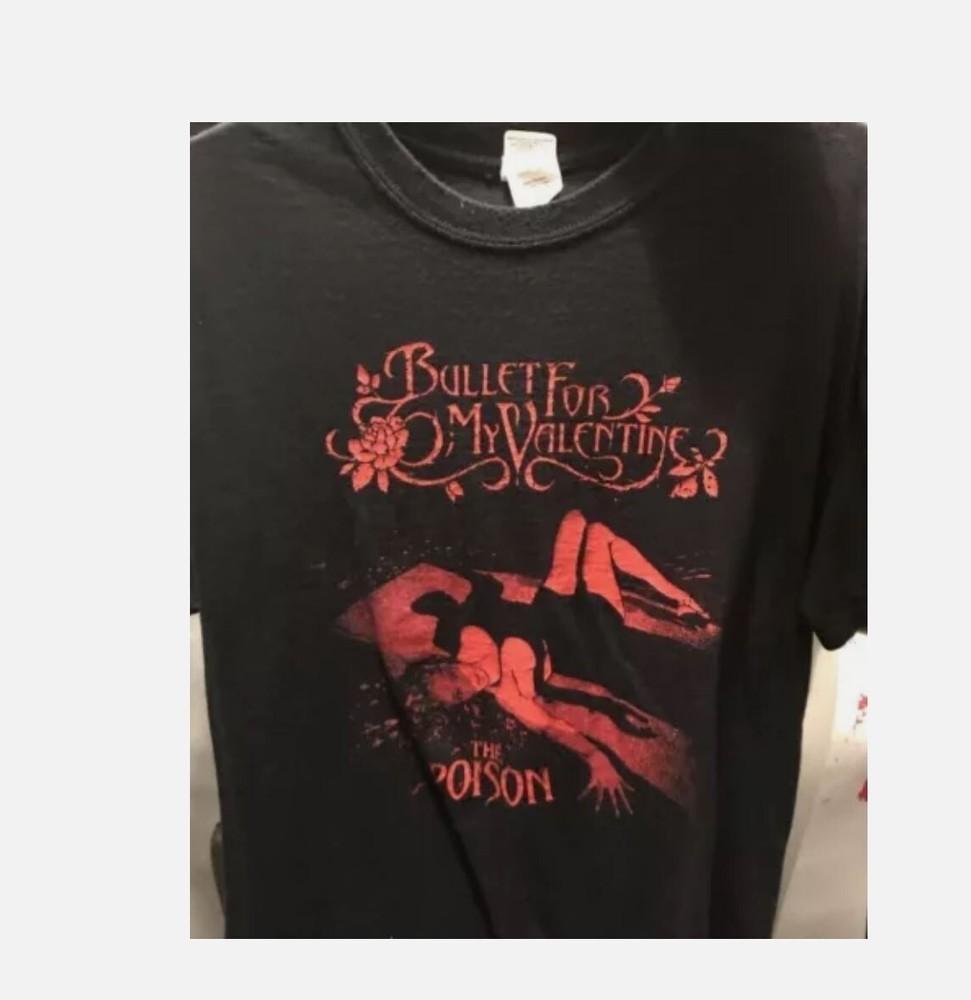 Футболка Bullet For My Valentine The Poison, альбомная футболка рок-группы 3XL
Футболка Bullet For My Valentine The Poison, альбомная футболка рок-группы 3XL