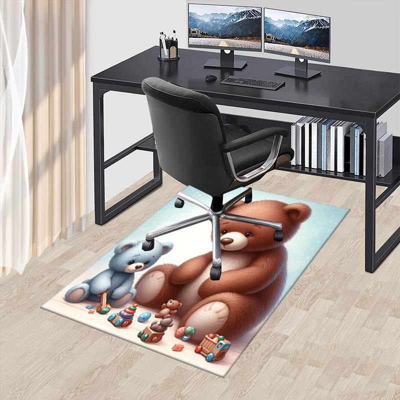 1pc Teddy Bear Office Chair Mat - Anime Cartoon Design, Non-Slip Carpet for Home Decor, Suitable for All Seasons, Ideal as a Gift or for Gaming Rooms 60cm by 90cm
1pc Teddy Bear Office Chair Mat - Anime Cartoon Design, Non-Slip Carpet for Home Decor, Suitable for All Seasons, Ideal as a Gift or for Gaming Rooms 60cm by 90cm