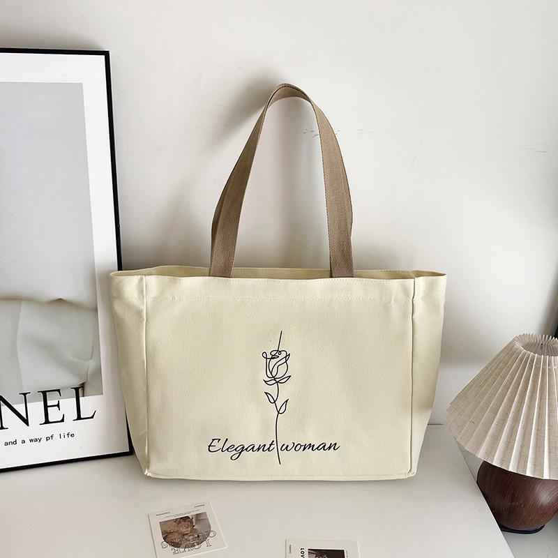 Stylish And Spacious Canvas Tote Bag For Women In Black And White For Everyday Use Style Two White
Stylish And Spacious Canvas Tote Bag For Women In Black And White For Everyday Use Style Two White
