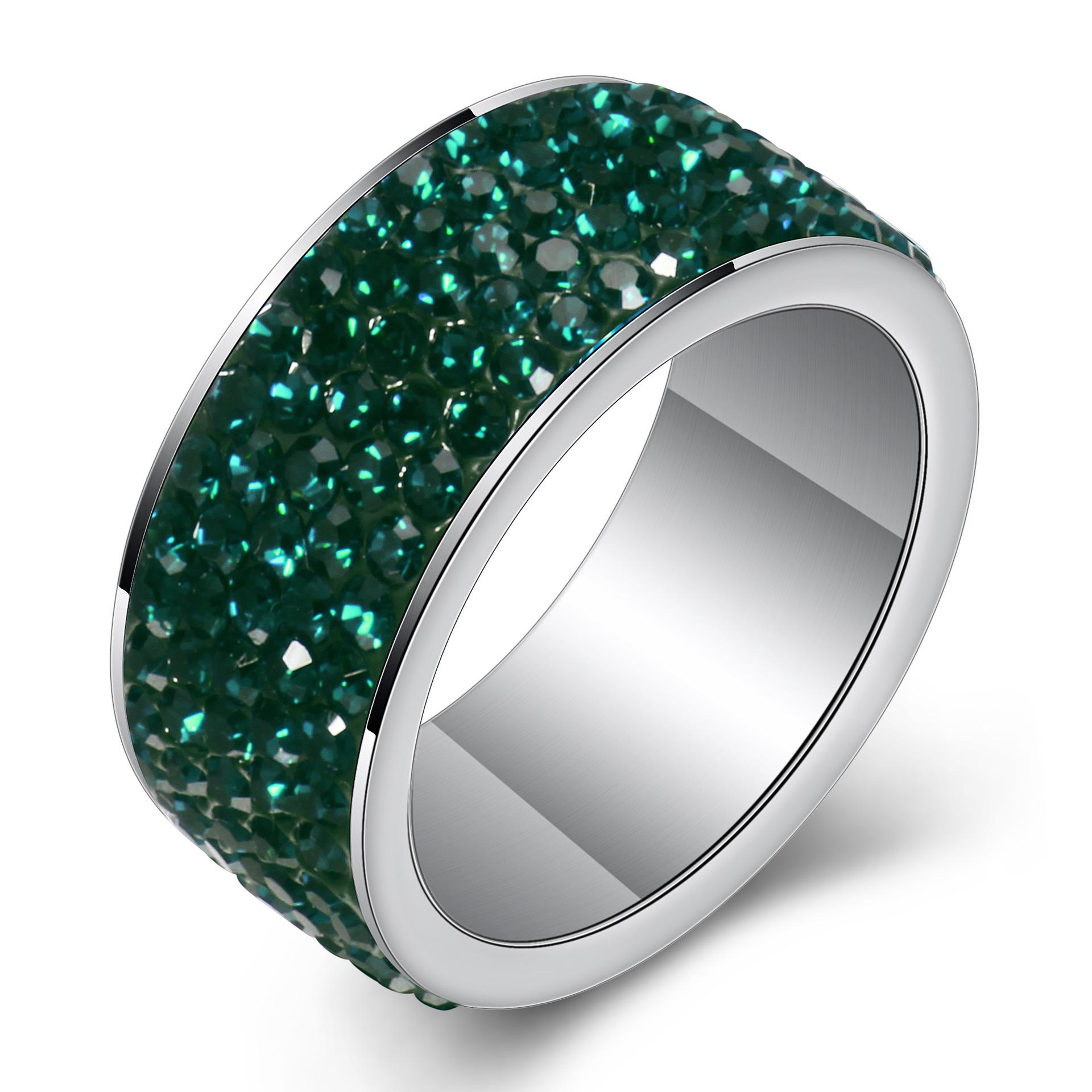 Трендовые кольца из нержавеющей стали и титана с 5 рядами и сверлом для пар – Простой, модный дизайн для женщин Size 9
Трендовые кольца из нержавеющей стали и титана с 5 рядами и сверлом для пар – Простой, модный дизайн для женщин Size 9