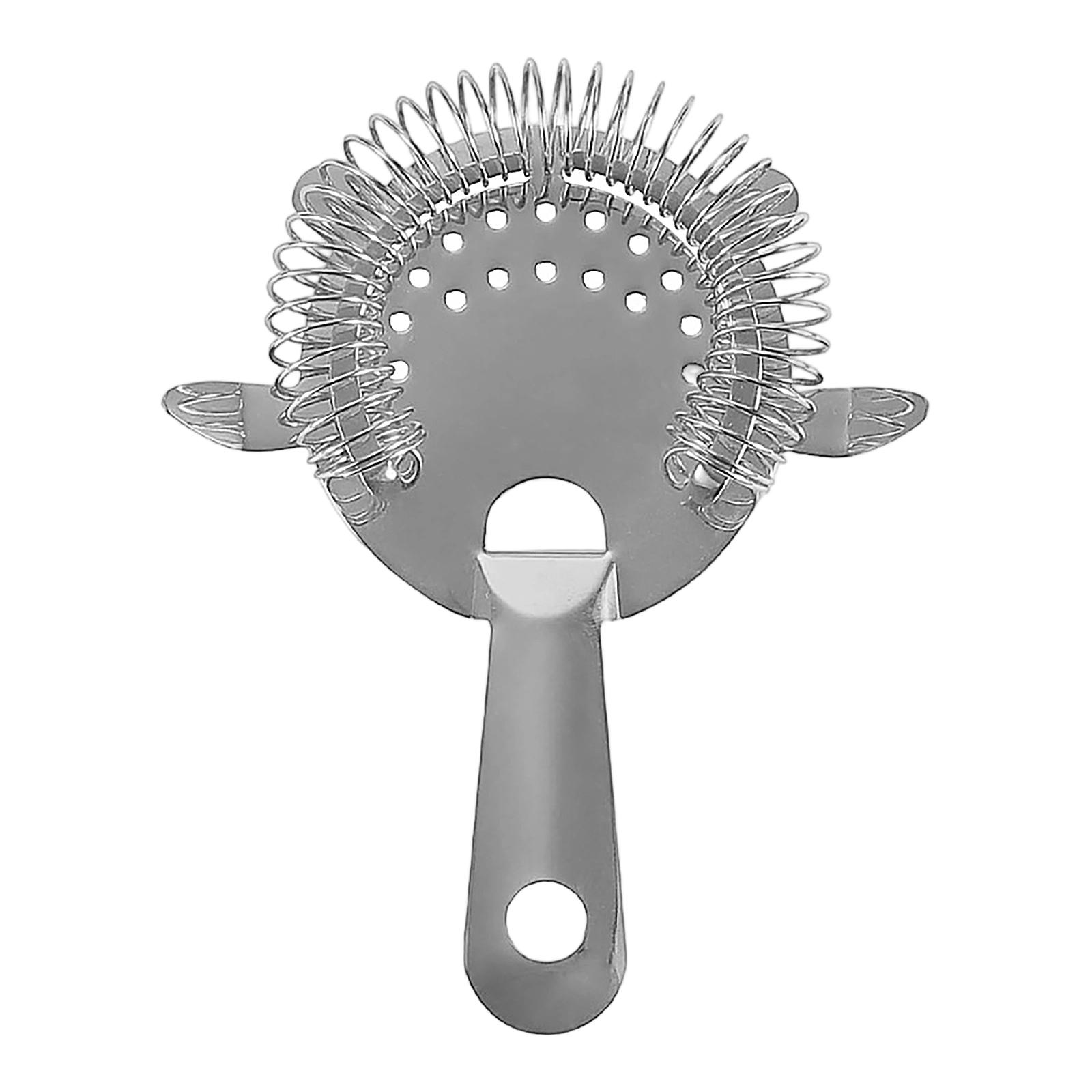 Stainless Steel Cocktail Strainer Bar Tool with Spring Coil Handle for Mixing Drinks and Filtering Ice One Size серебряный
Stainless Steel Cocktail Strainer Bar Tool with Spring Coil Handle for Mixing Drinks and Filtering Ice One Size серебряный