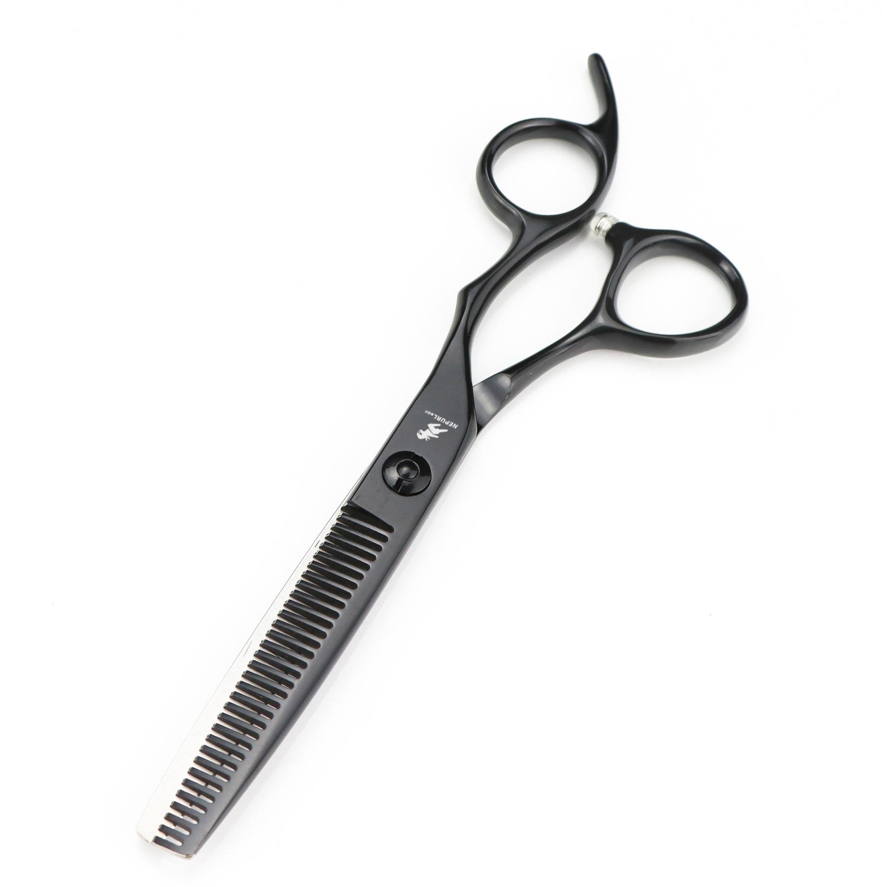 6.0 Inch Nimpson Dk-B1 Paint Black, Flat Scissors, Hair Scissors, Straight Scissors, Tooth Scissors Straight head&60 # Steel & fine polished & 17
6.0 Inch Nimpson Dk-B1 Paint Black, Flat Scissors, Hair Scissors, Straight Scissors, Tooth Scissors Straight head&60 # Steel & fine polished & 17