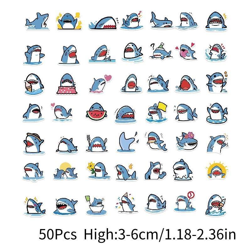 Акула 50 шт. Синие наклейки Багаж Ноутбук Украшение Мультяшные наклейки для украшения
Акула 50 шт. Синие наклейки Багаж Ноутбук Украшение Мультяшные наклейки для украшения