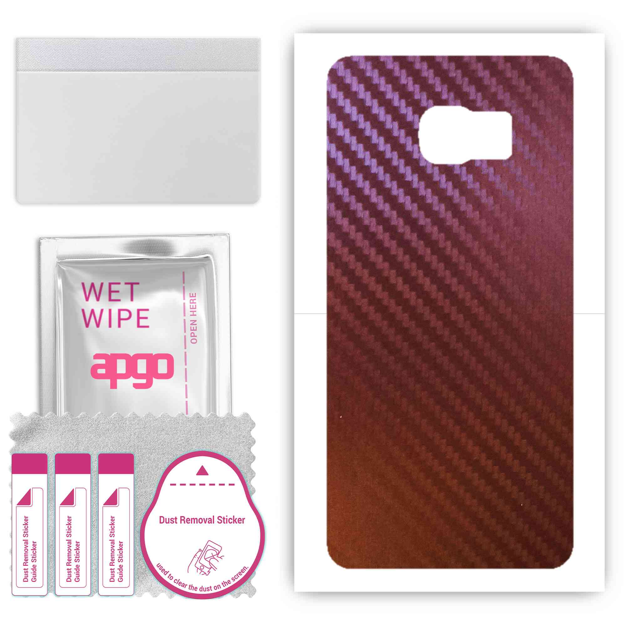 apgo skin sticker film foil vinyl for the BACK compatible with Samsung Galaxy S6 Edge Plus SM-G928F, scratch-resistant, easy to install - Carbon Chame
apgo skin sticker film foil vinyl for the BACK compatible with Samsung Galaxy S6 Edge Plus SM-G928F, scratch-resistant, easy to install - Carbon Chame