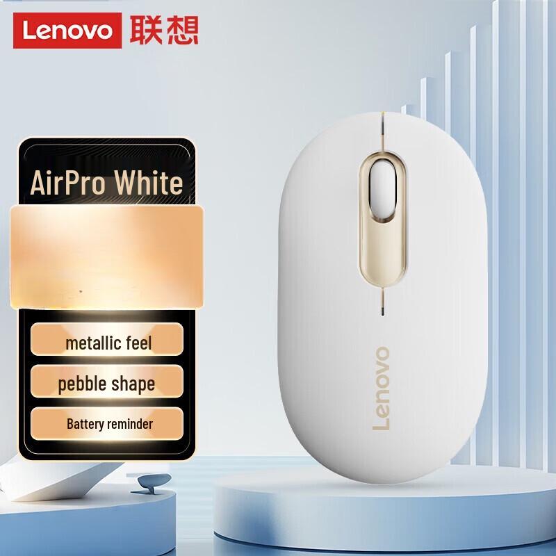 Lenovo Air Pro Pebble Dual-Mode Wireless Mouse
Lenovo Air Pro Pebble Dual-Mode Wireless Mouse