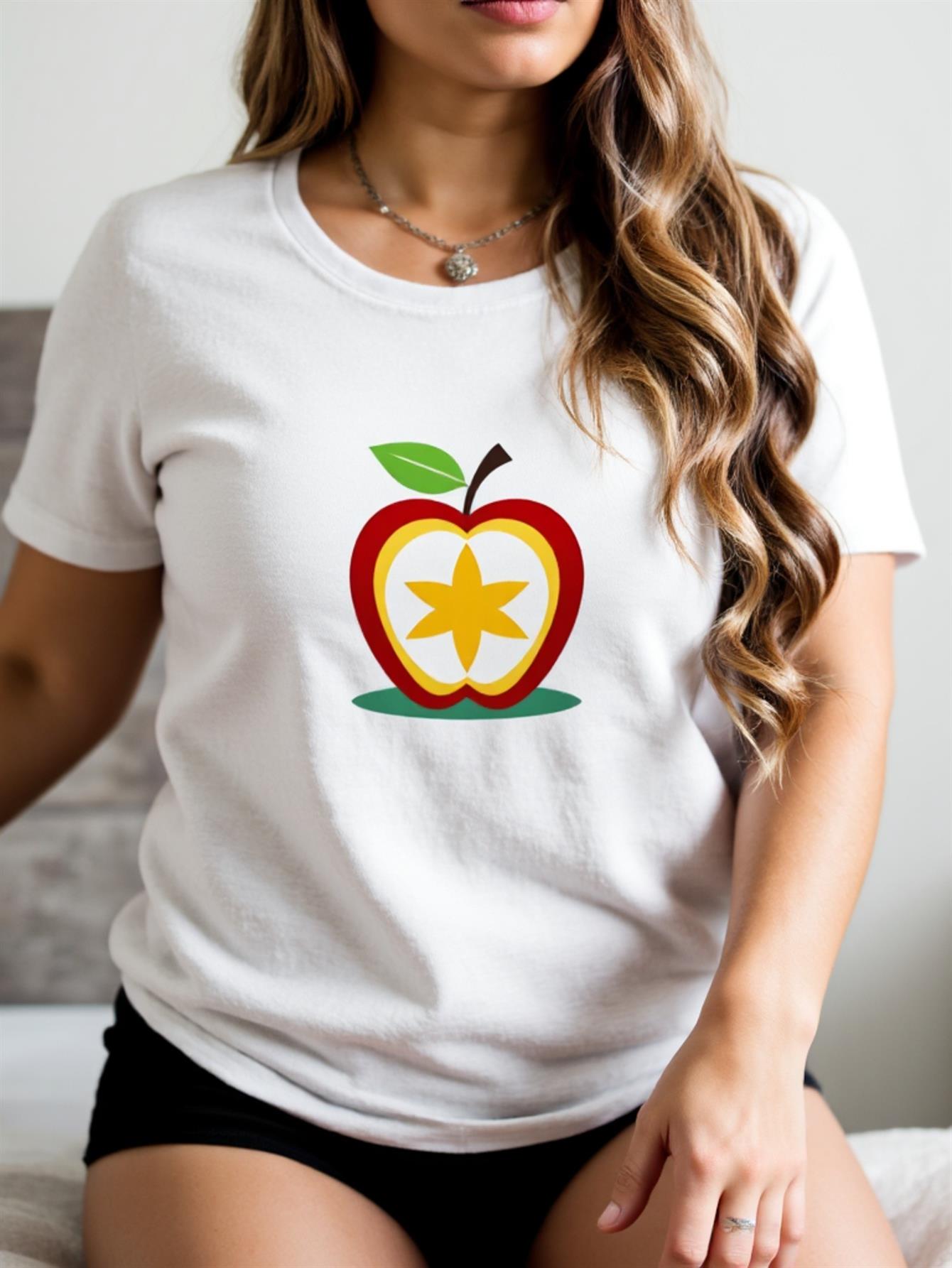 Featuring White Apple Graphic Perfect Summer Fashion and Streetwearg Harajuku Sleeve Casual Aesthetic Clothes Aesthetic Clothes 4XL
Featuring White Apple Graphic Perfect Summer Fashion and Streetwearg Harajuku Sleeve Casual Aesthetic Clothes Aesthetic Clothes 4XL