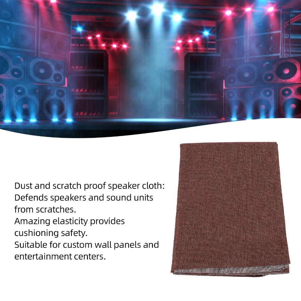 150x50cm Speaker Grill Cloth Cover Retro Style Speaker Mesh Grill Fabric Speaker Grills кавовий
150x50cm Speaker Grill Cloth Cover Retro Style Speaker Mesh Grill Fabric Speaker Grills кавовий