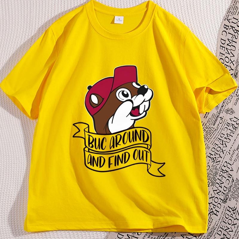 Funny BUC Around and Find Out TShirt for Unisex Women Casual Shortsleeve T Shirt Round Neck Printed Tshirt Animal Clothes Tops 4XL
Funny BUC Around and Find Out TShirt for Unisex Women Casual Shortsleeve T Shirt Round Neck Printed Tshirt Animal Clothes Tops 4XL