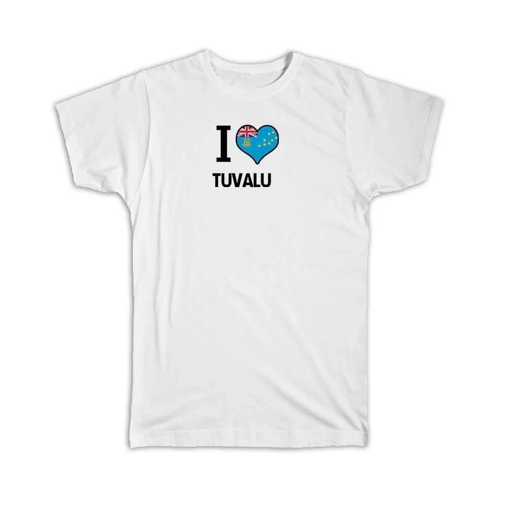 Gift T-Shirt : I Love Tuvalu Flag Heart Country Crest Tuvaluan Expat 4XL
Gift T-Shirt : I Love Tuvalu Flag Heart Country Crest Tuvaluan Expat 4XL
