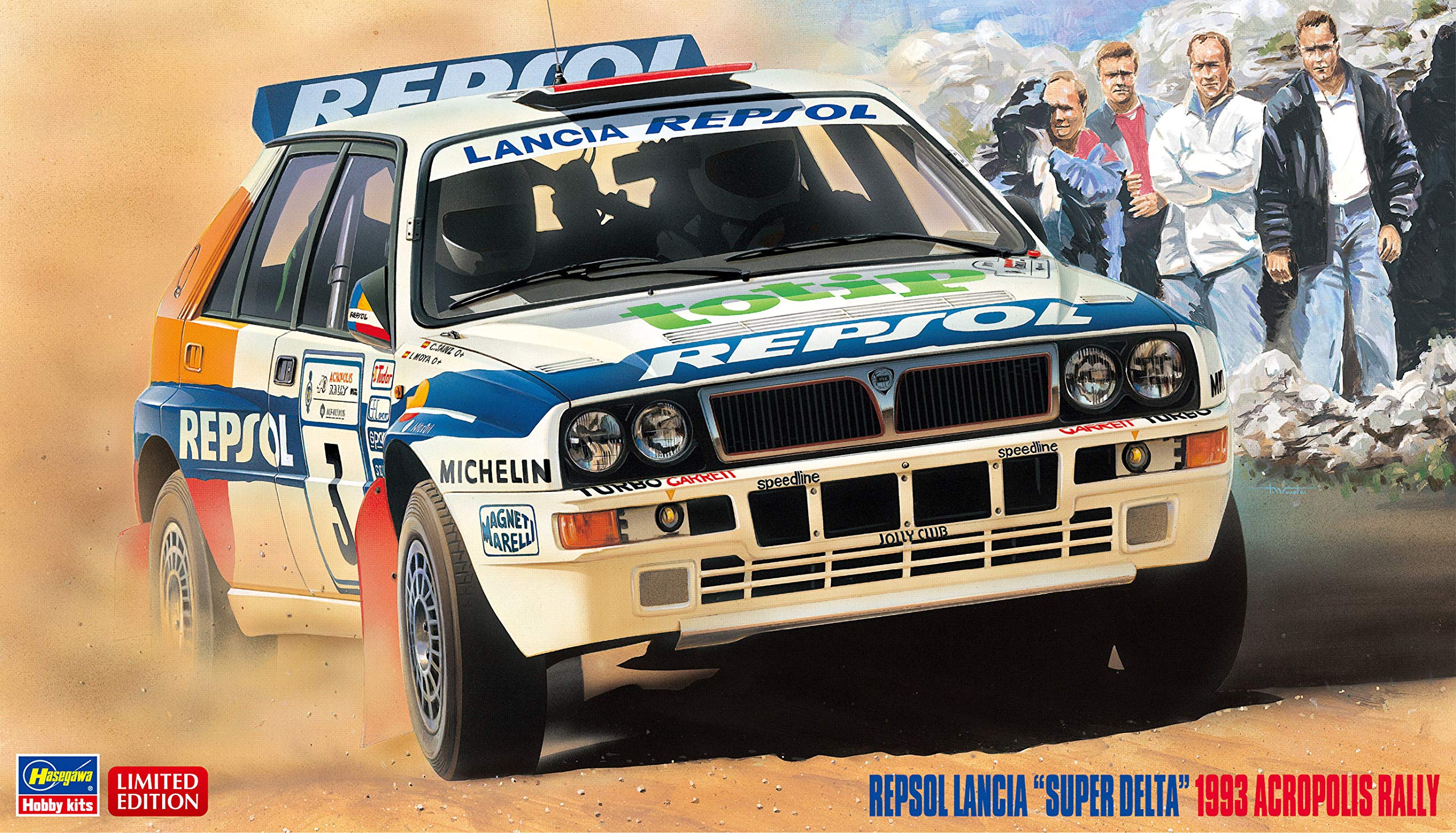 Hasegawa 1/24 Repsol Lancia Super Delta 1993 Acropolis Rally Plastic Model Kit 20433 білий
Hasegawa 1/24 Repsol Lancia Super Delta 1993 Acropolis Rally Plastic Model Kit 20433 білий