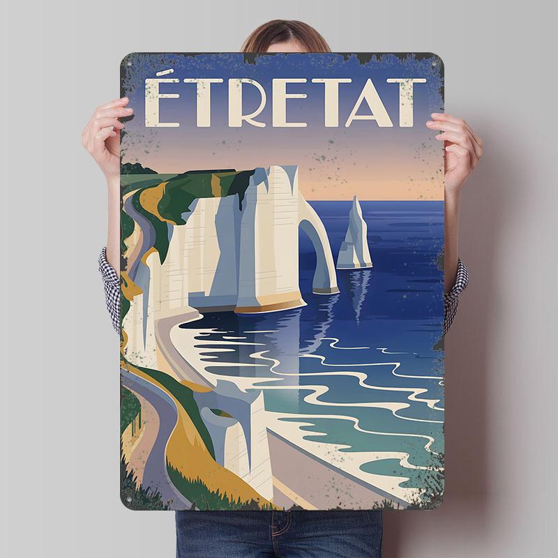 tretat France Travel Printed Poster Customized Wall Art Retro Vintage Metal Tin Signs for Decoration At Home Decor Items Room 7.9x11.8In(20x30cm)
tretat France Travel Printed Poster Customized Wall Art Retro Vintage Metal Tin Signs for Decoration At Home Decor Items Room 7.9x11.8In(20x30cm)