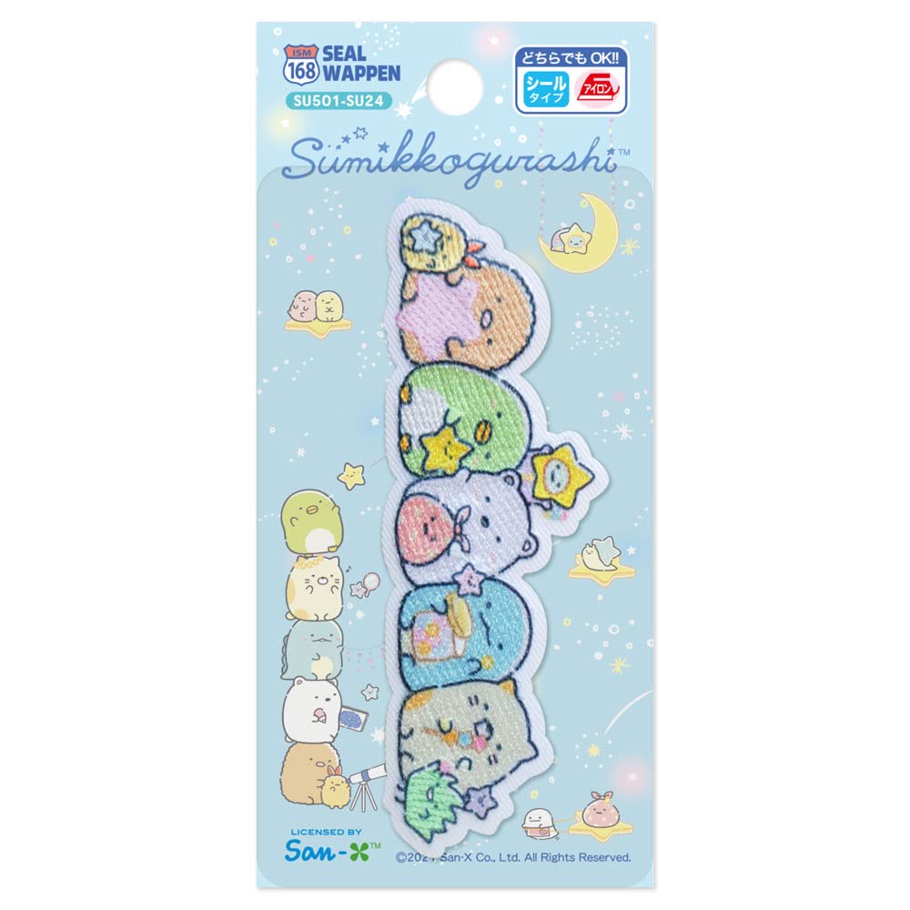 Наклейка Iroha ism Sumikko Gurashi, железная нашивка, звездное небо, прогулка SU501-SU24
Наклейка Iroha ism Sumikko Gurashi, железная нашивка, звездное небо, прогулка SU501-SU24