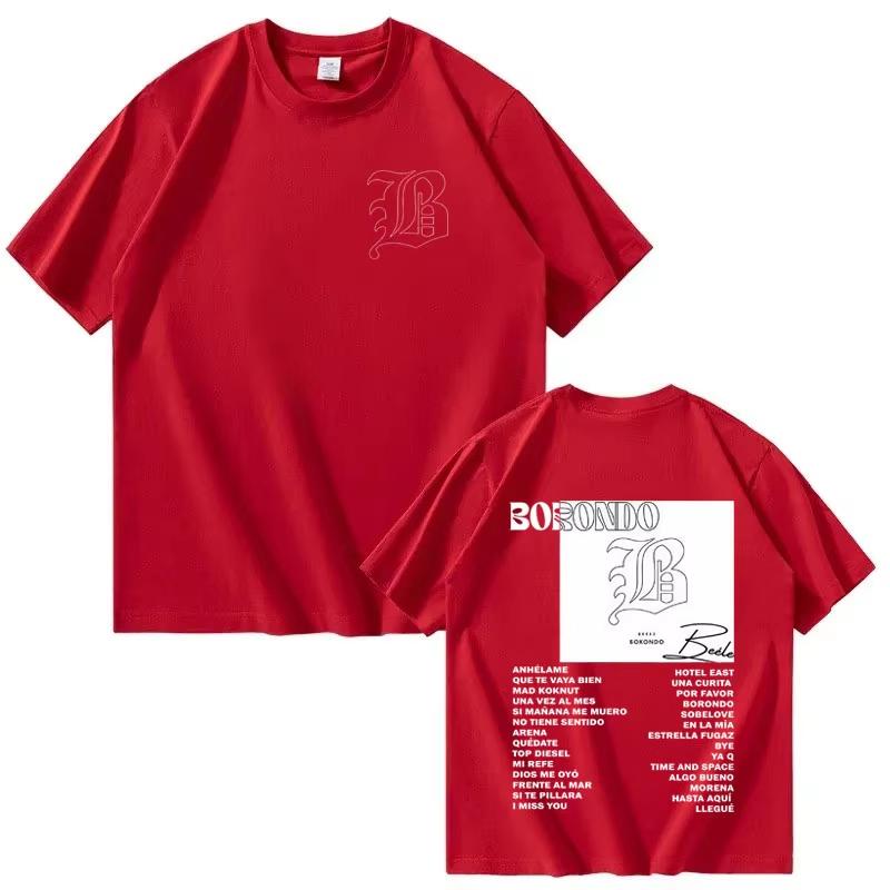 Hot Rapper Beele New Album Borondo Double Sided Print Graphics Merch 2026 Men Short Sleeve top Harajuku Casual Cozy Tshrit 4XL
Hot Rapper Beele New Album Borondo Double Sided Print Graphics Merch 2026 Men Short Sleeve top Harajuku Casual Cozy Tshrit 4XL
